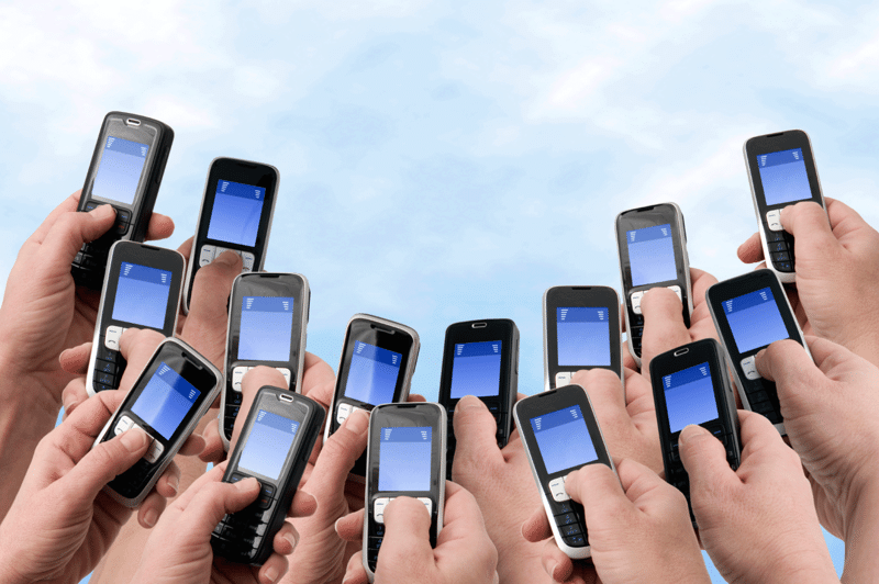 advertising in pushbutton phones sms 3snet